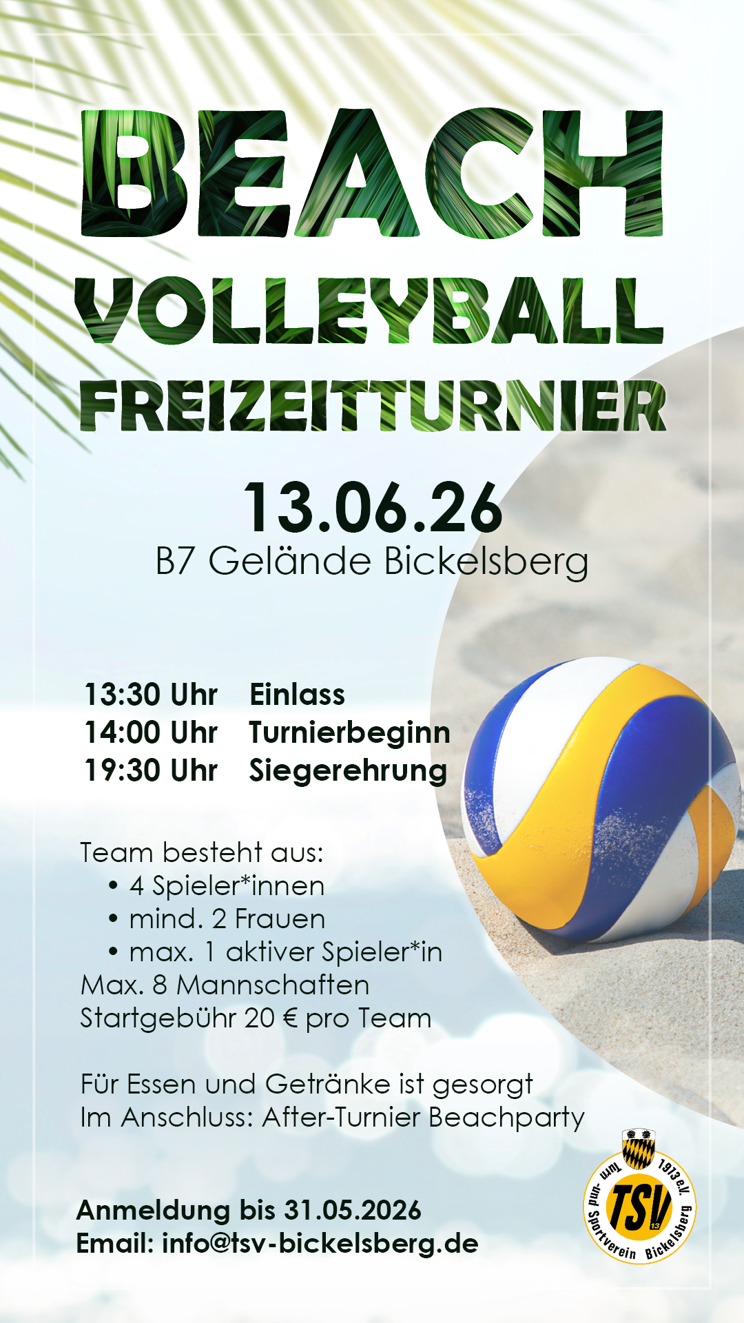 Beach Party TSV-Bickelsberg