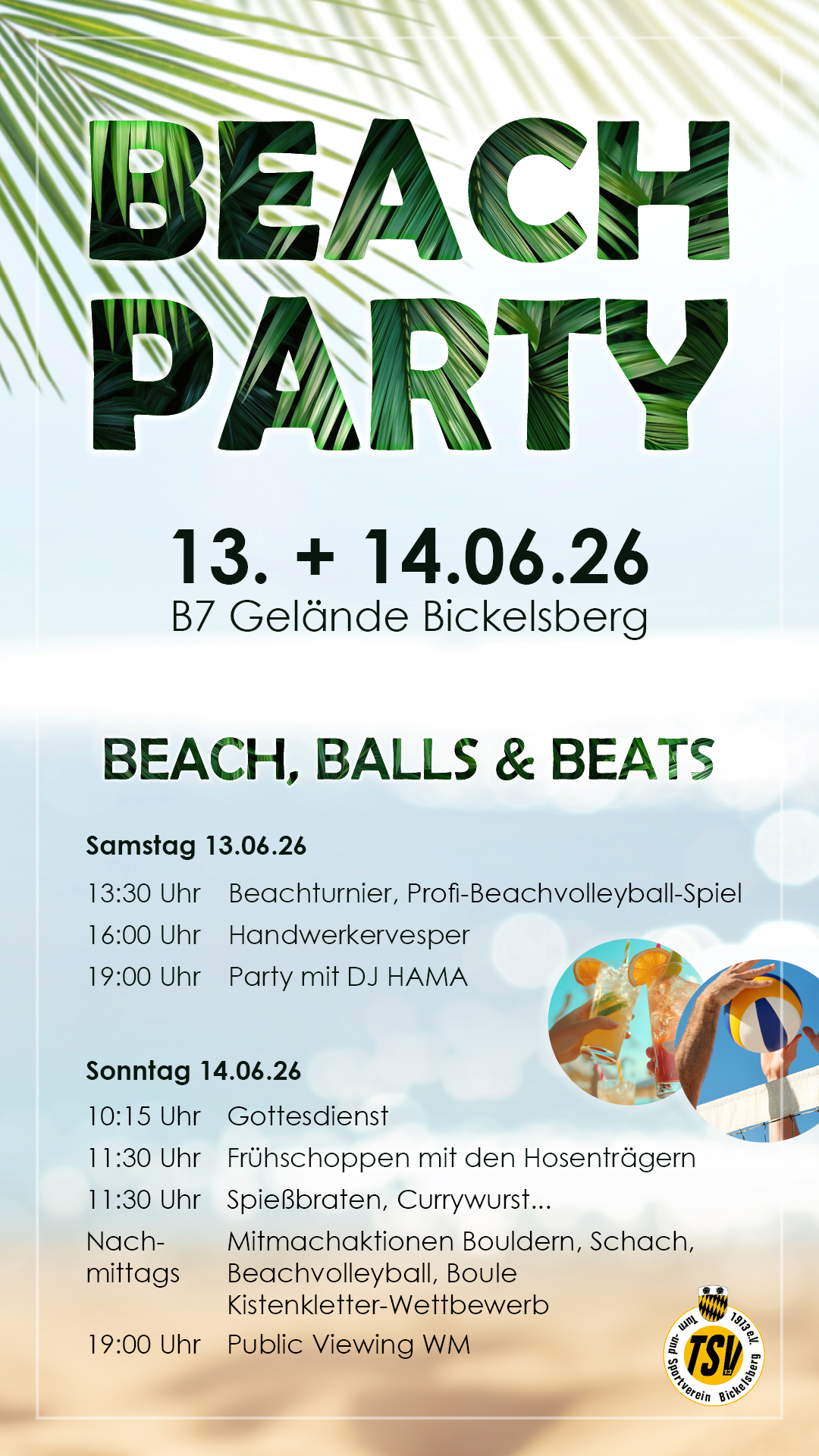 Beach Party TSV-Bickelsberg